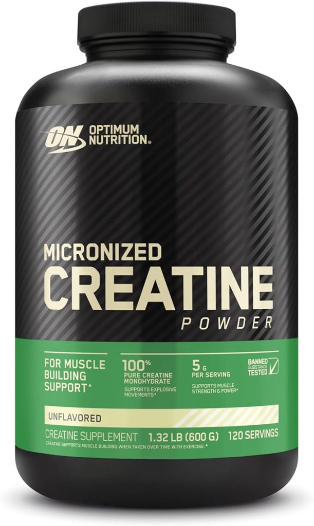 Optimum Nutrition Micronized Creatine Monohydrate Powder